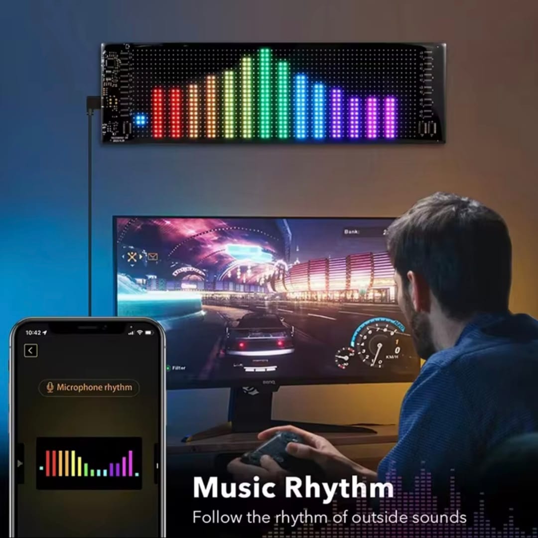 Letrero Led Para Auto o Habitación 10cm x 37cm