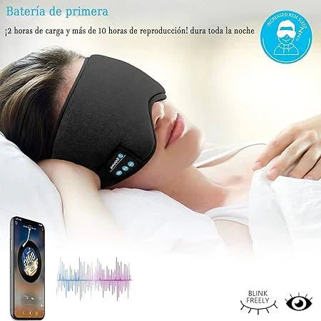 ANTIFAZ CON AUDIFONOS PARA DORMIR