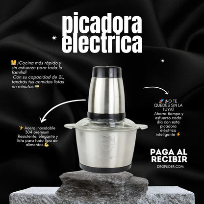 PICADORA ELECTRICA DOS VELOCIDADES
