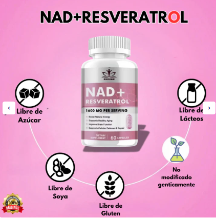 NAD + RESVERATROL LONGEVIX 60 CAPS