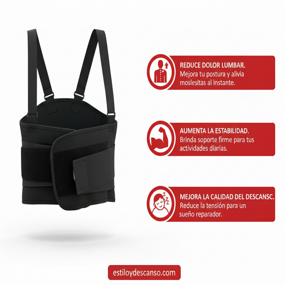 Faja con suspensorios