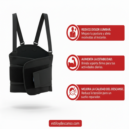 Faja con suspensorios